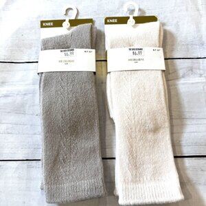 🆕NWT JRP Heirloom 2 Pairs Crochet Knee Socks